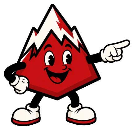 Monty mascot pointing toward the permanent lighting option