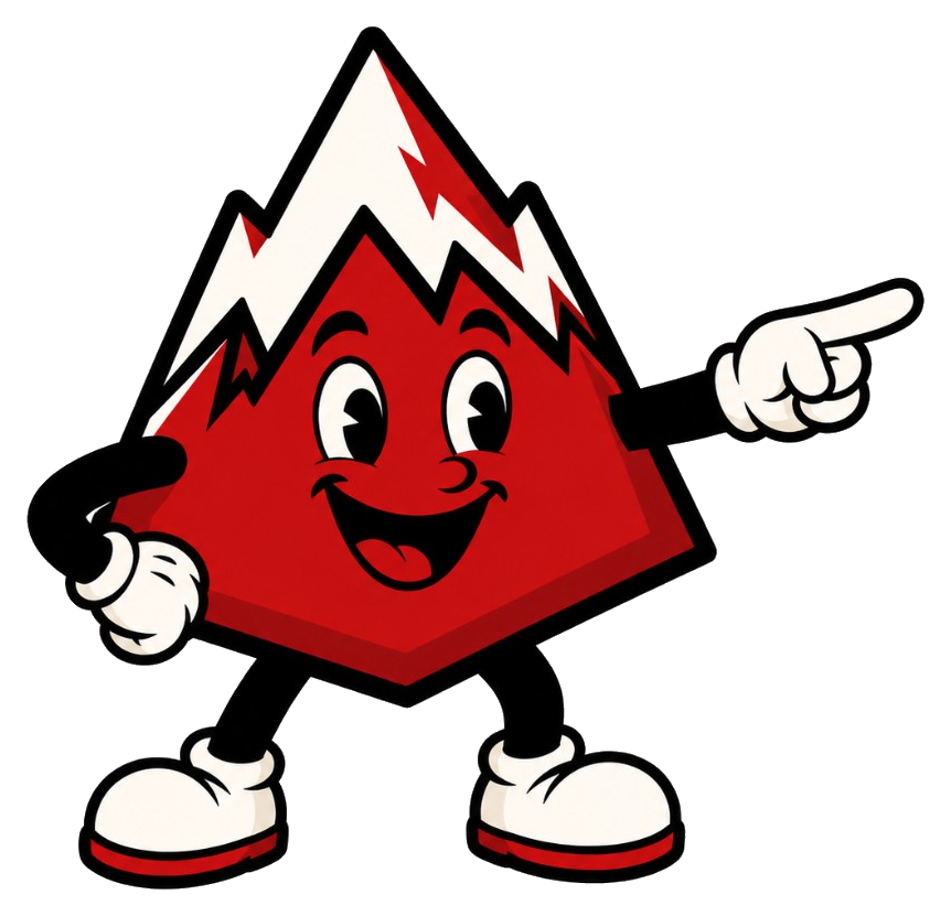 Monty mascot pointing toward the permanent lighting option